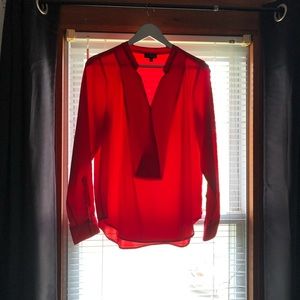 The limited red blouse size Large
